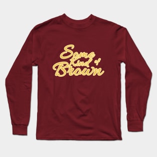 Some Kind of Brown Text Logo Long Sleeve T-Shirt